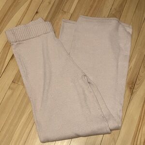 Gilly Hicks Girlhoodcore Blush Pink Knit Pants